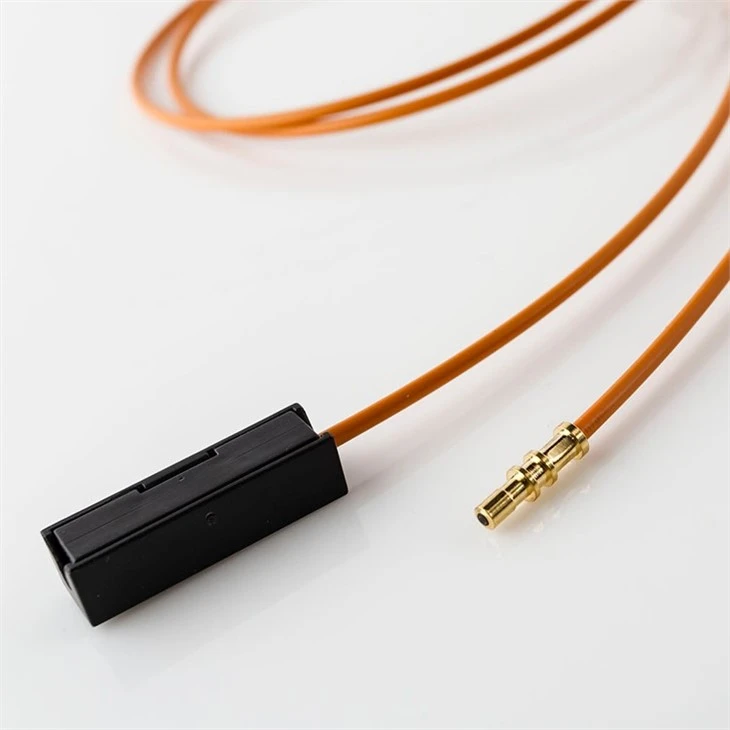 automotive MOST fiber bypass male and female fiber optic loop cable for Media Oriented System Transport (3)